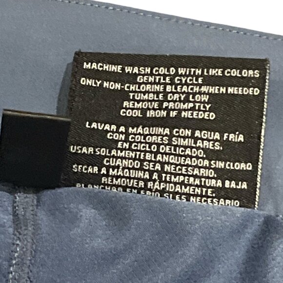 COPY - 32 DEGREES COOL Skort Sz XL Blue 3 Pockets Front Zip Golf Hike At… - Picture 8 of 11